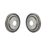 Rear Coated Disc Brake Rotors Pair For 2015-2017 Ford F-150 With Electric Parking KG-100460