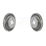 Rear Coated Disc Brake Rotors Pair For Dodge Charger Chrysler 300 Challenger Magnum KG-100472