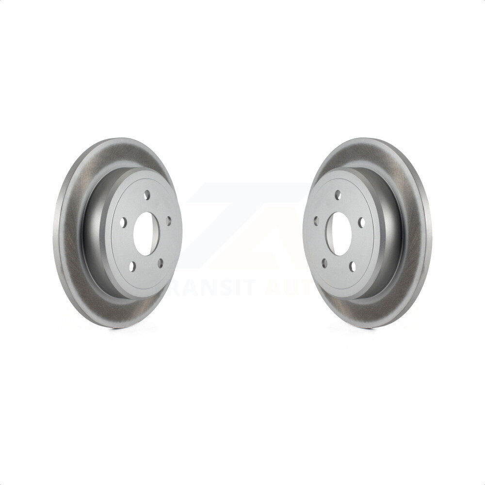 Rear Coated Disc Brake Rotors Pair For Jeep Grand Cherokee Commander KG-100473