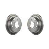 Rear Coated Disc Brake Rotors Pair For Jeep Dodge Patriot Chrysler Compass Avenger 200 Caliber Sebring Mitsubishi Lancer KG-100476