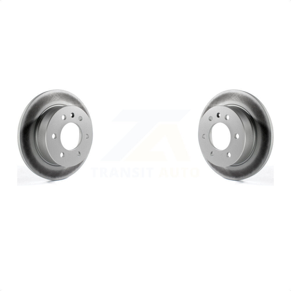 Rear Coated Disc Brake Rotors Pair For Sprinter 2500 Mercedes-Benz Freightliner Dodge 3500 KG-100481