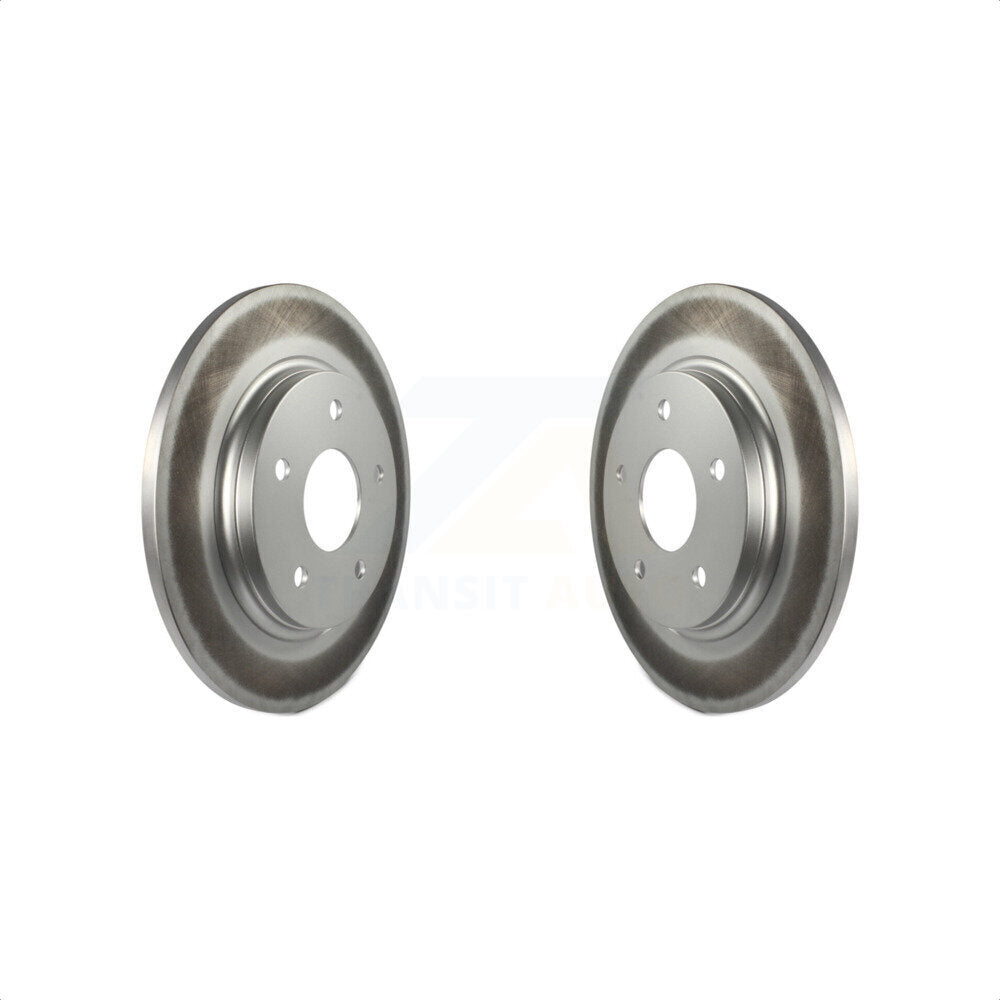 Rear Coated Disc Brake Rotors Pair For Dodge Grand Caravan Chrysler Town & Country Journey Volkswagen Routan Ram C/V KG-100482