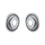 Rear Coated Disc Brake Rotors Pair For 2013-2016 Dodge Dart KG-100488