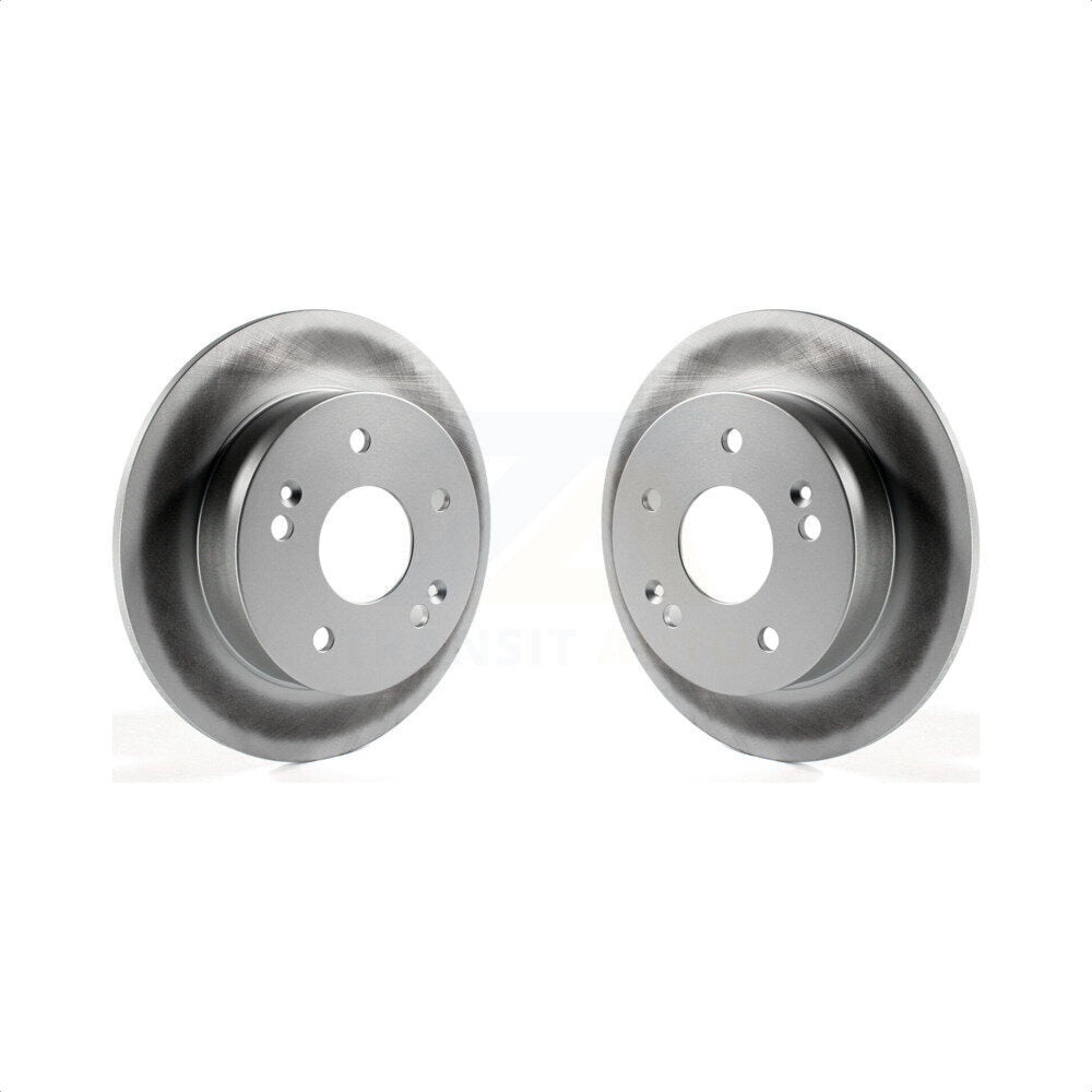 Rear Coated Disc Brake Rotors Pair For Honda Accord Civic Acura RSX Integra KG-100503