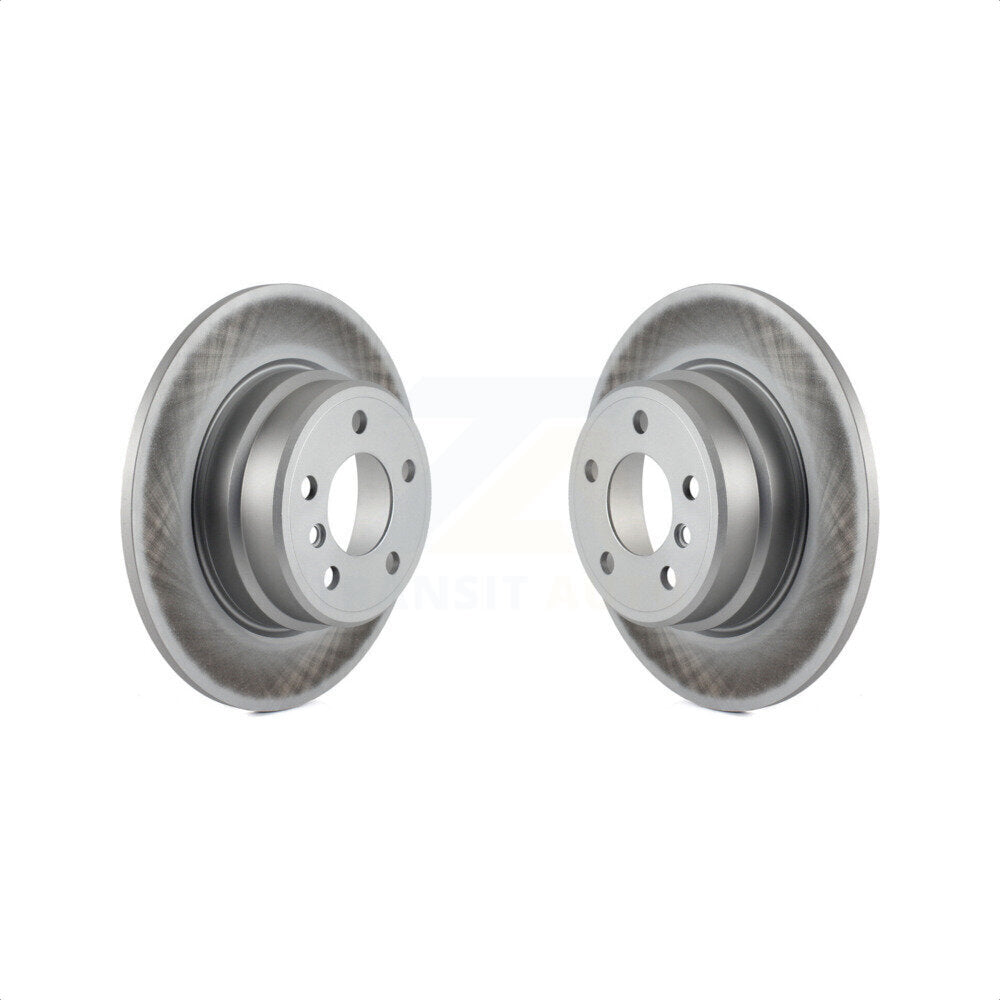 Rear Coated Disc Brake Rotors Pair For BMW X5 KG-100513