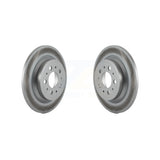 Rear Coated Disc Brake Rotors Pair For Volvo S60 V70 XC70 S80 KG-100515