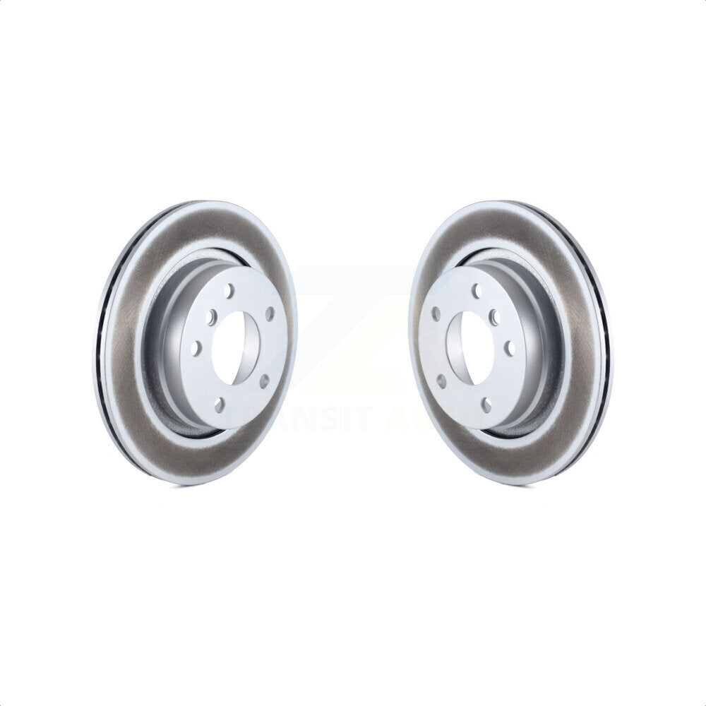Rear Coated Disc Brake Rotors Pair For BMW 325i 325Ci 328i 323i 323Ci 328is 328Ci KG-100527