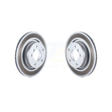 Rear Coated Disc Brake Rotors Pair For BMW 325i 325Ci 328i 323i 323Ci 328is 328Ci KG-100527