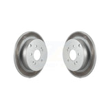 Rear Coated Disc Brake Rotors Pair For 2004-2008 2010-2011 Mitsubishi Endeavor KG-100534