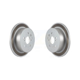 Rear Coated Disc Brake Rotors Pair For 2004-2010 Toyota Sienna KG-100539