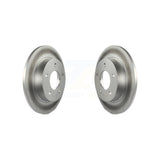 Rear Coated Disc Brake Rotors Pair For Mazda 3 Sport KG-100544
