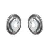 Rear Coated Disc Brake Rotors Pair For Mazda 3 Sport KG-100545