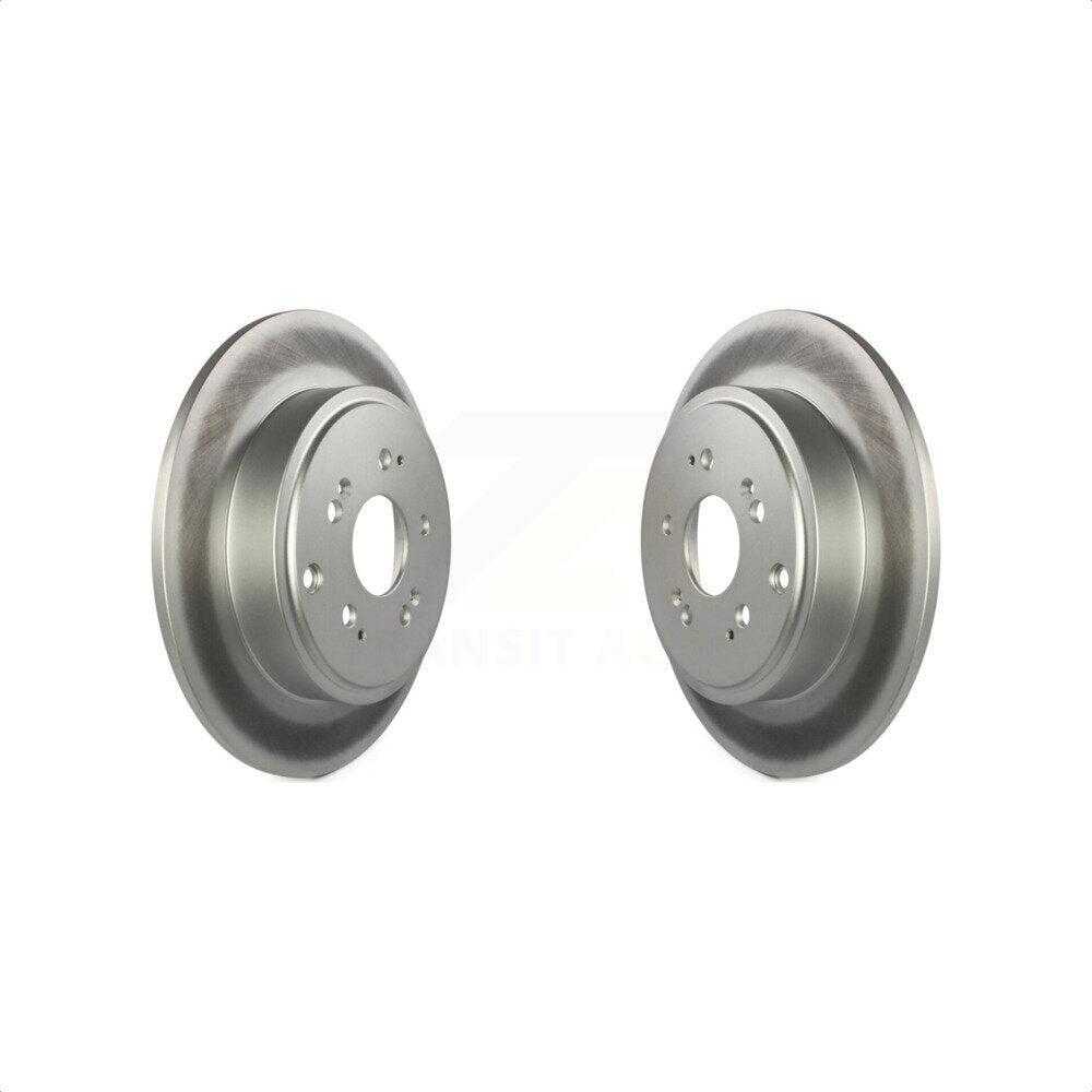 Rear Coated Disc Brake Rotors Pair For 2006-2014 Honda Ridgeline KG-100556