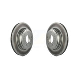 Rear Coated Disc Brake Rotors Pair For BMW 530i 525i 528i KG-100560