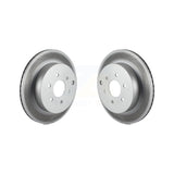 Rear Coated Disc Brake Rotors Pair For Nissan Pathfinder KG-100571