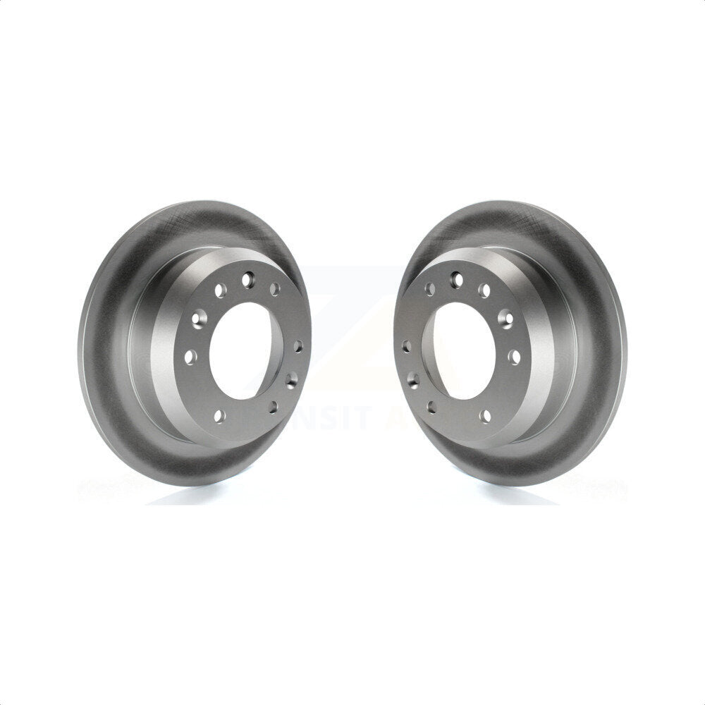 Rear Coated Disc Brake Rotors Pair For Kia Sedona Hyundai Entourage KG-100572