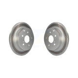 Rear Coated Disc Brake Rotors Pair For Toyota RAV4 Lexus HS250h KG-100578