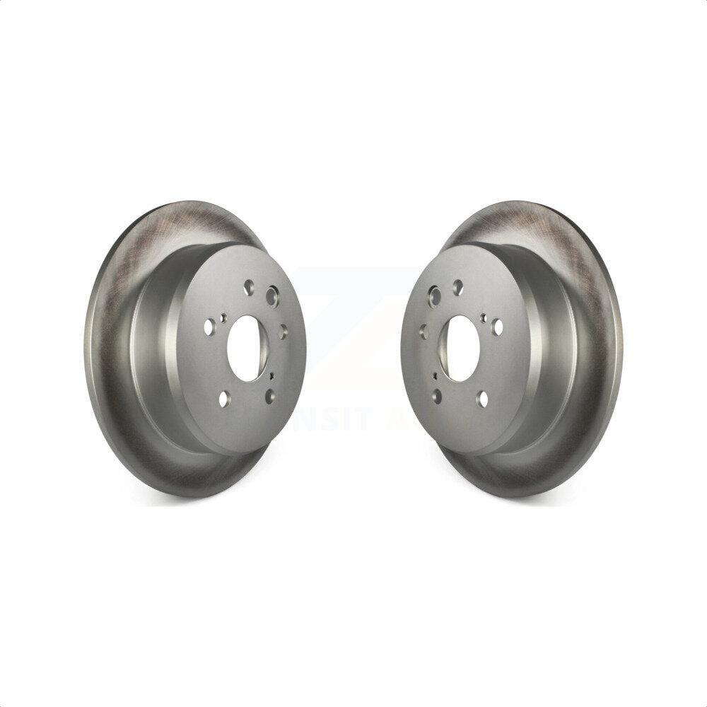 Rear Coated Disc Brake Rotors Pair For Lexus IS250 KG-100581
