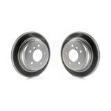 Rear Coated Disc Brake Rotors Pair For BMW 328i xDrive X1 328xi 325xi KG-100583
