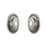 Rear Coated Disc Brake Rotors Pair For Volvo S40 C70 C30 V50 KG-100589