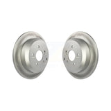 Rear Coated Disc Brake Rotors Pair For 2007-2012 Hyundai Veracruz KG-100598