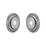 Rear Coated Disc Brake Rotors Pair For Volvo S60 XC70 S80 V60 V70 KG-100602