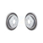 Rear Coated Disc Brake Rotors Pair For Suzuki SX4 Crossover KG-100603