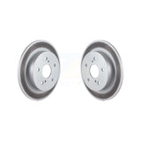 Rear Coated Disc Brake Rotors Pair For Suzuki SX4 Crossover KG-100603