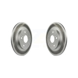 Rear Coated Disc Brake Rotors Pair For Scion xB Toyota Matrix Pontiac Vibe Corolla iM KG-100605