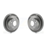 Rear Coated Disc Brake Rotors Pair For 2008-2013 BMW 128i KG-100613