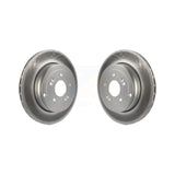 Rear Coated Disc Brake Rotors Pair For Hyundai Genesis Coupe KG-100623