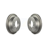 Rear Coated Disc Brake Rotors Pair For Toyota 4Runner Lexus GX460 FJ Cruiser KG-100626