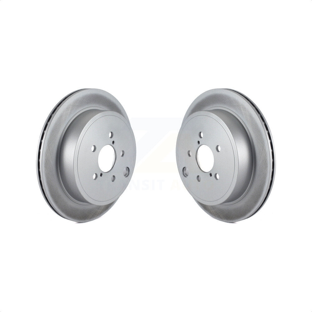 Rear Coated Disc Brake Rotors Pair For Subaru Outback Legacy Scion FR-S BRZ Toyota 86 KG-100628