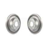 Rear Coated Disc Brake Rotors Pair For Volkswagen Tiguan CC Jetta Audi Passat GTI A3 Eos Q3 Limited Quattro KG-100629