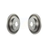 Rear Coated Disc Brake Rotors Pair For 2011-2016 Scion tC KG-100633