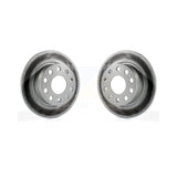 Rear Coated Disc Brake Rotors Pair For Volkswagen Jetta Beetle Eos Audi A3 GTI Golf SportWagen Quattro KG-100635
