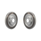 Rear Coated Disc Brake Rotors Pair For Audi Q5 A6 Quattro Q7 Porsche Macan A4 A5 A7 S5 SQ5 S4 A8 Sportback allroad PHEV KG-100636