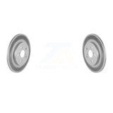 Rear Coated Disc Brake Rotors Pair For Lexus CT200h KG-100640