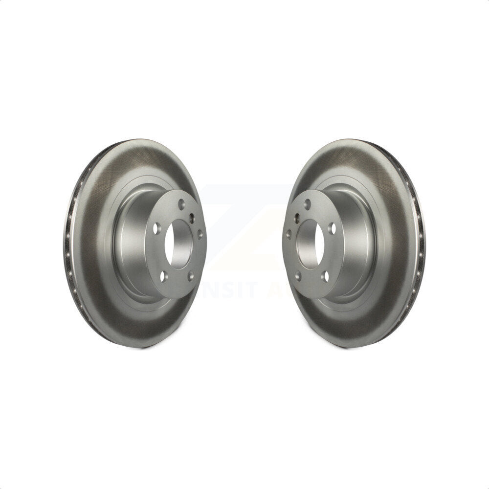 Rear Coated Disc Brake Rotors Pair For BMW X3 X4 KG-100641