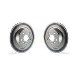 Rear Coated Disc Brake Rotors Pair For 2012-2015 Land Rover Range Evoque KG-100645