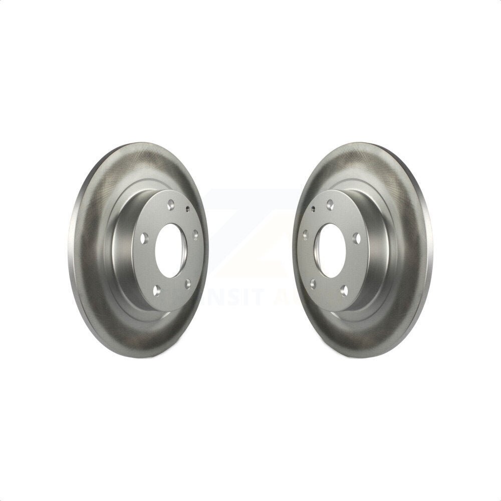 Rear Coated Disc Brake Rotors Pair For 2014-2021 Mazda 6 KG-100656