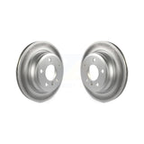 Rear Coated Disc Brake Rotors Pair For BMW 328i xDrive 320i 330i 428i 430i Gran Coupe GT 328d 330e KG-100662