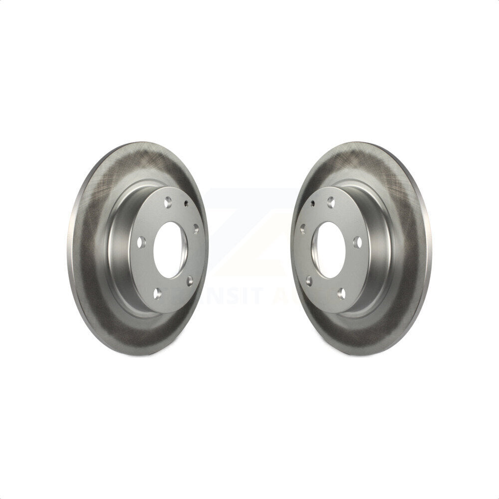 Rear Coated Disc Brake Rotors Pair For Mazda 3 CX-3 CX-30 Sport KG-100663