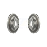Rear Coated Disc Brake Rotors Pair For Jeep Renegade Compass Fiat 500X KG-100664