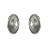 Rear Coated Disc Brake Rotors Pair For Land Rover Discovery Sport Jaguar E-Pace KG-100668