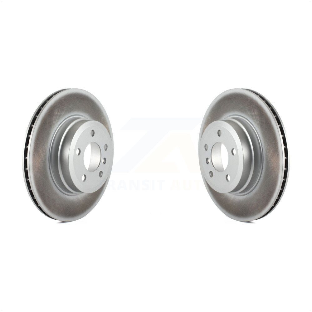 Rear Coated Disc Brake Rotors Pair For BMW X5 X6 KG-100680