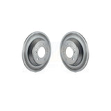 Rear Coated Disc Brake Rotors Pair For 2014-2017 Kia Rondo KG-100683