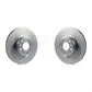 Rear Coated Disc Brake Rotors Pair For BMW 328i 428i 320i xDrive 228i M235i 230i Gran Coupe M240i KG-100685