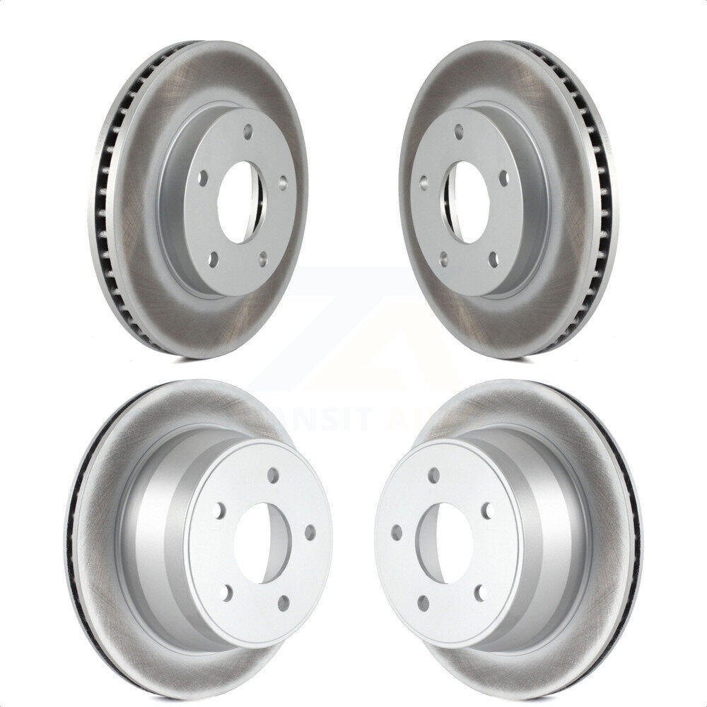 Front Rear Coated Disc Brake Rotors Kit For Chevrolet S10 Blazer GMC Sonoma Jimmy Oldsmobile Bravada Isuzu Hombre KG-100695