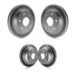 Front Rear Coated Disc Brake Rotors Kit For Chevrolet Silverado 1500 GMC Sierra Suburban Classic Tahoe Avalanche Astro Yukon XL Safari KG-100696